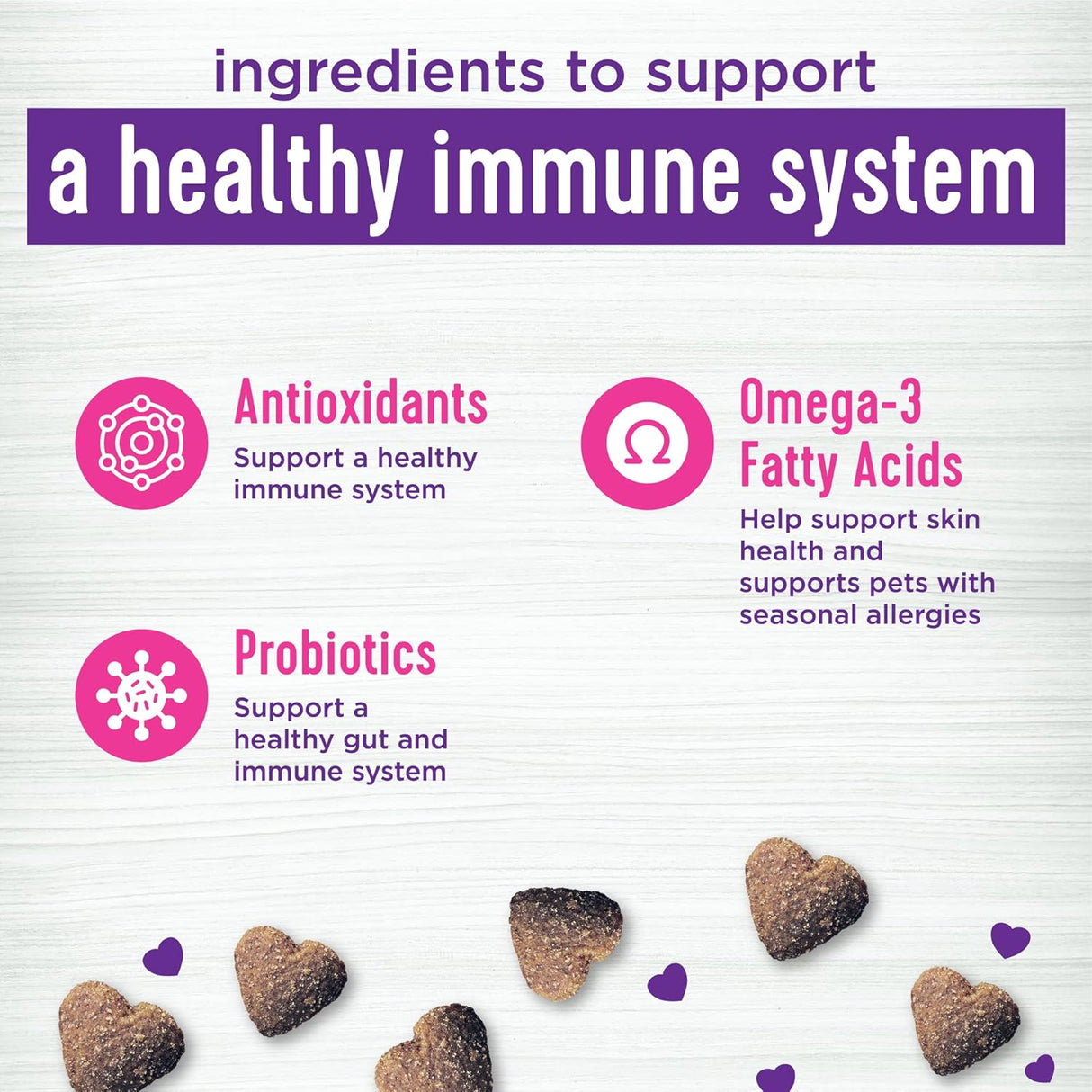 Wellness Shield Immune & Allergy Salmon Flavored Soft Chew 45 Masticables