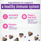 Wellness Shield Immune & Allergy Salmon Flavored Soft Chew 45 Masticables