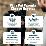Nzymes Antioxidant Treats for Dogs 60 Masticables 2 Pack