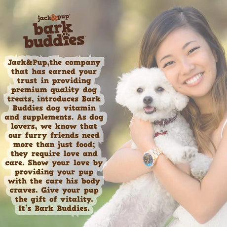 JACK&PUP - Jack&Pup Bark Buddies Multi-Buddy Dog Multivitamins 60 Masticables - The Red Vitamin MX - Multivitamínicos Para Perros - {{ shop.shopifyCountryName }}