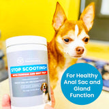 TRUSTWELL PAWMEDICA Dog Anal Gland Chews to Stop Scoot for Dogs 120 Masticables