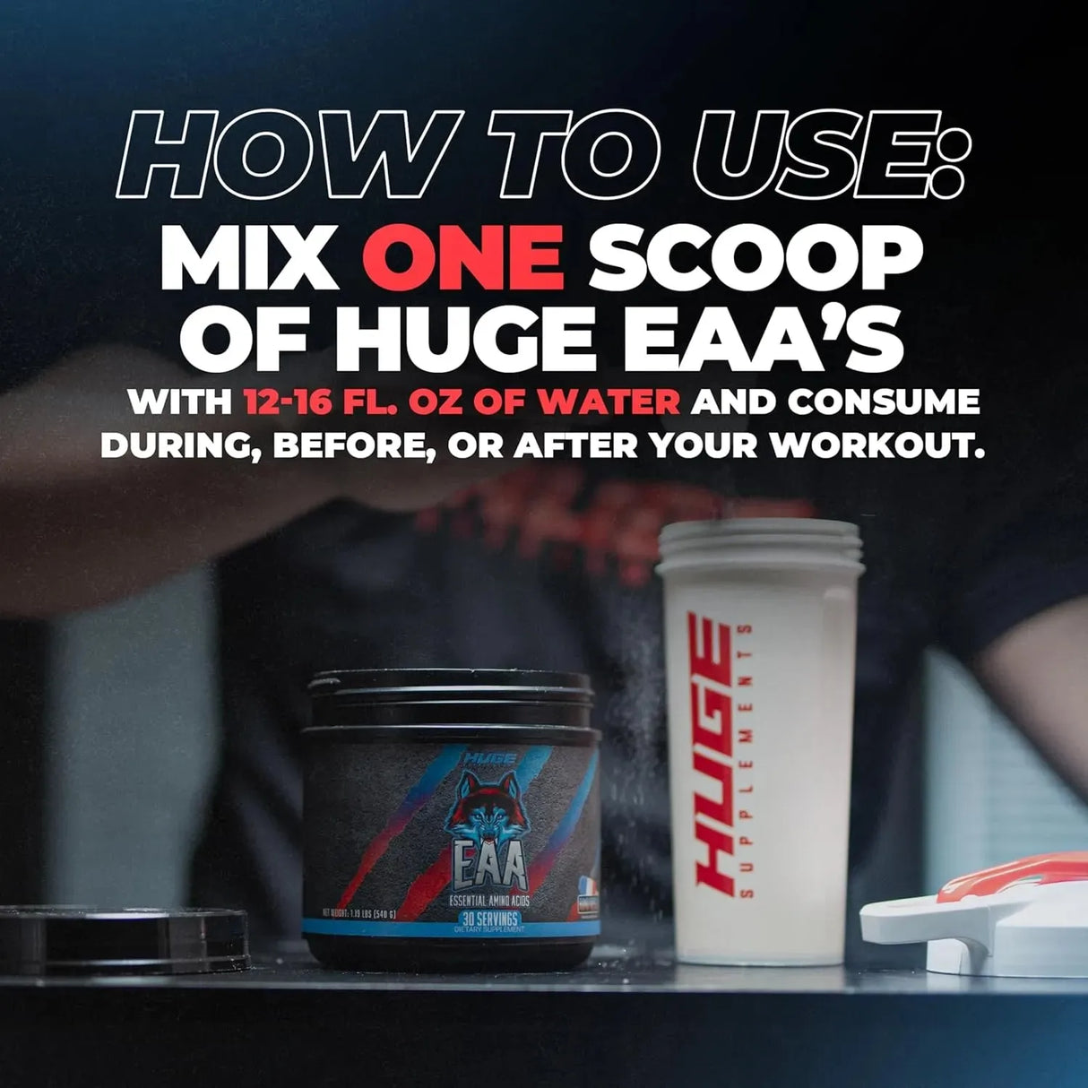 HUGE SUPPLEMENTS - Huge EAA Essential Amino Acids Powder 30 Servicios Bomb Popsicle 540Gr. - The Red Vitamin MX - Suplementos Alimenticios - {{ shop.shopifyCountryName }}