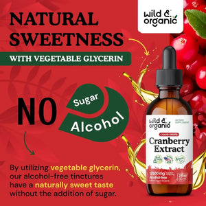 WILD & ORGANIC - Wild & Organic Cranberry Supplement Drops 2 Fl.Oz. - The Red Vitamin MX - Suplementos Alimenticios - {{ shop.shopifyCountryName }}