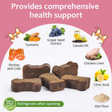 NOORATAIL - NooraTail 8-in-1 Dog Multivitamin 50 Masticables - The Red Vitamin MX - Multivitamínicos Para Perros - {{ shop.shopifyCountryName }}