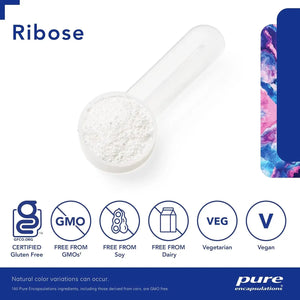 PURE ENCAPSULATIONS - Pure Encapsulations Ribose Powder 250Gr. - The Red Vitamin MX - Suplementos Alimenticios - {{ shop.shopifyCountryName }}