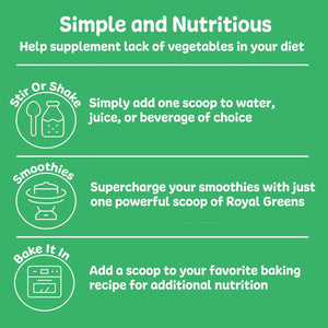 NEW VITALITY - New Vitality Royal Greens Superfood Powder 303Gr. - The Red Vitamin MX - Suplementos Alimenticios - {{ shop.shopifyCountryName }}