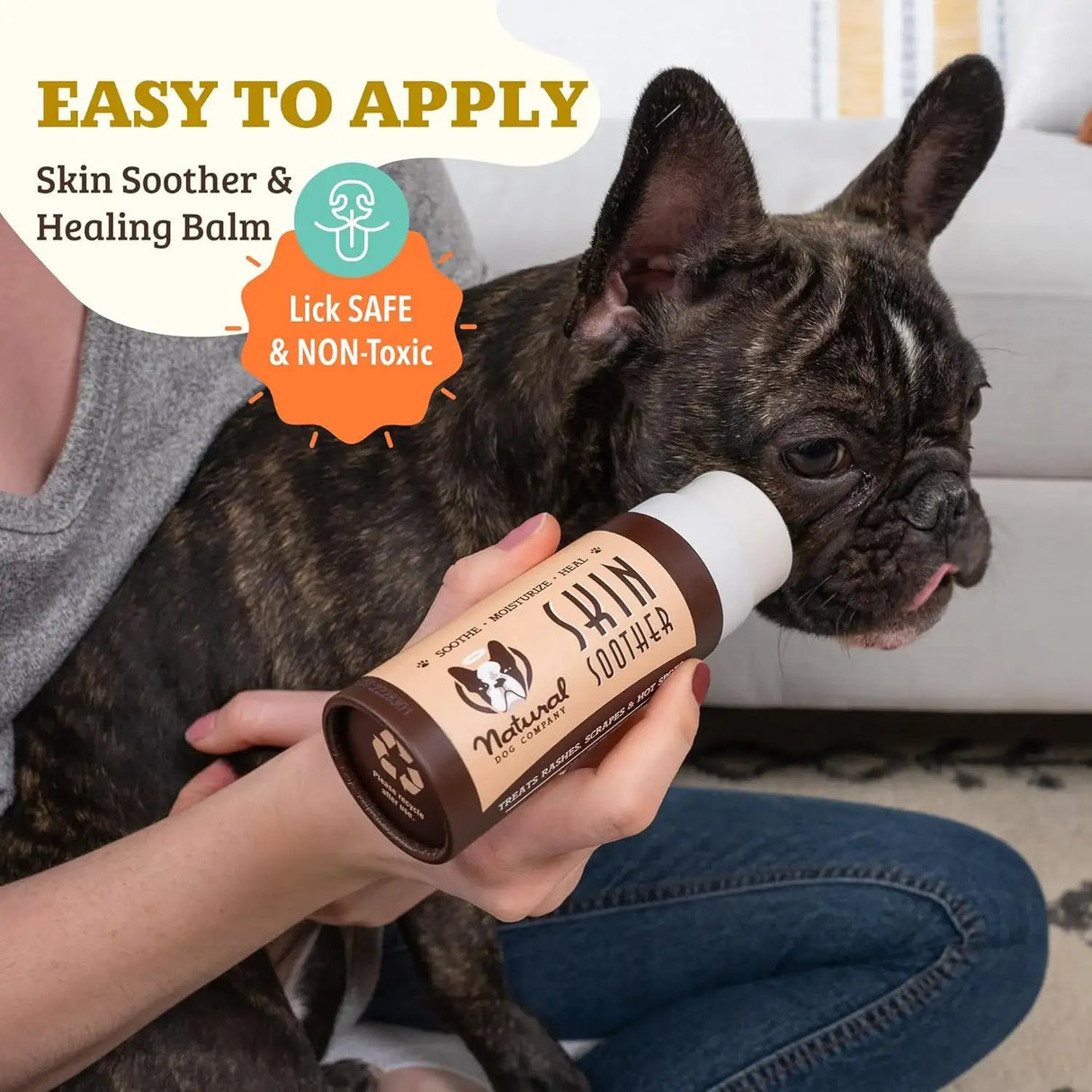 NATURAL DOG - Natural Dog Company Skin Soother Balm for Skin Irritation 2 Oz. Stick - The Red Vitamin MX - Remedios Para La Picazón De Perros - {{ shop.shopifyCountryName }}