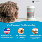 TRUSTWELL PAWMEDICA Dog Anal Gland Chews to Stop Scoot for Dogs 120 Masticables