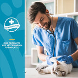 NaturVet Quiet Moments Calming Aid Cat Supplement Plus Melatonin 50 Masticables