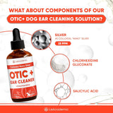 LEACADEMIC - LeAcademic Dog Ear Cleaner 60Ml. - The Red Vitamin MX - Cuidado Del Oído De Perros - {{ shop.shopifyCountryName }}