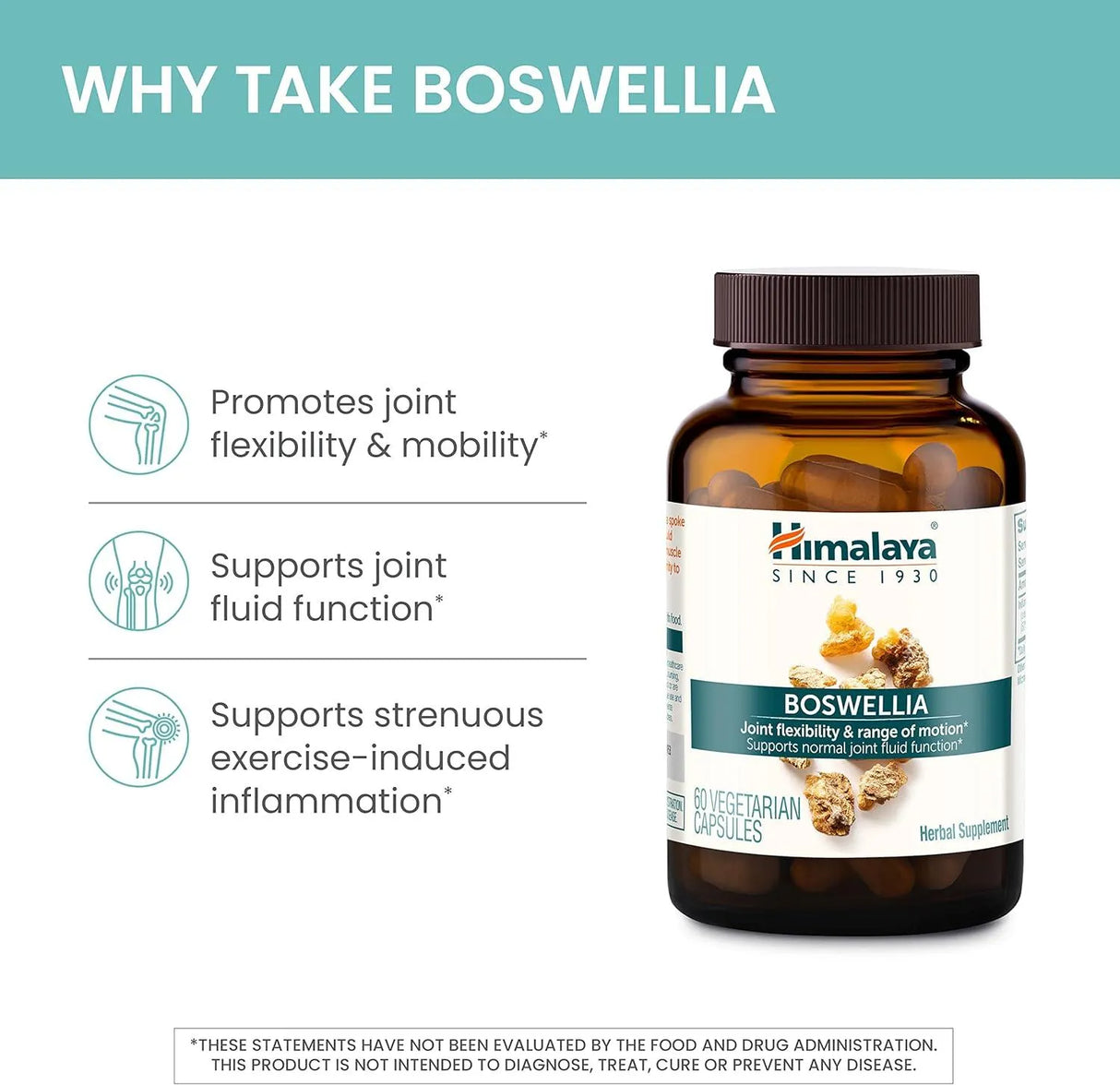 HIMALAYA - Himalaya Boswellia 250Mg. 60 Capsulas - The Red Vitamin MX - Suplementos Alimenticios - {{ shop.shopifyCountryName }}