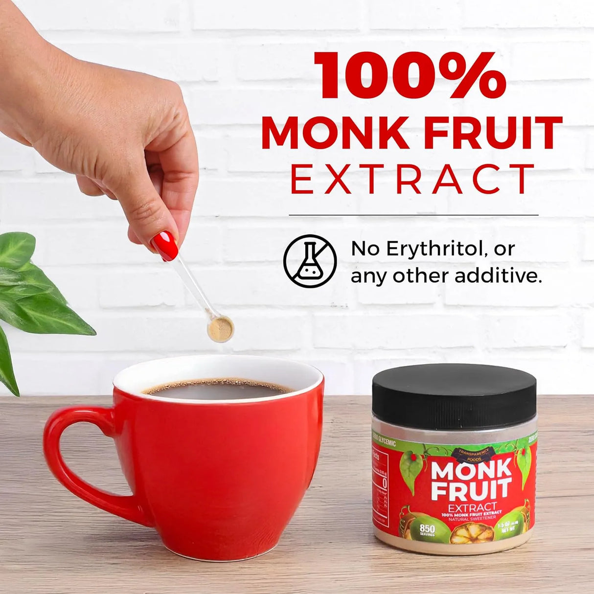 TRANSPARENCY FOODS - Transparency Foods 100% Monk Fruit Extract 42Gr. - The Red Vitamin MX - Suplementos Alimenticios - {{ shop.shopifyCountryName }}