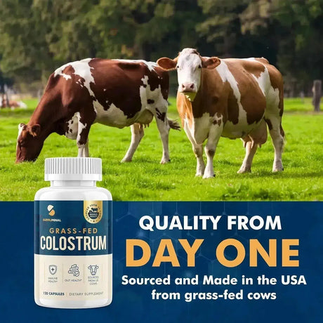 SUPPLIMINAL - Suppliminal Colostrum 120 Capsulas - The Red Vitamin MX - Suplementos Alimenticios - {{ shop.shopifyCountryName }}