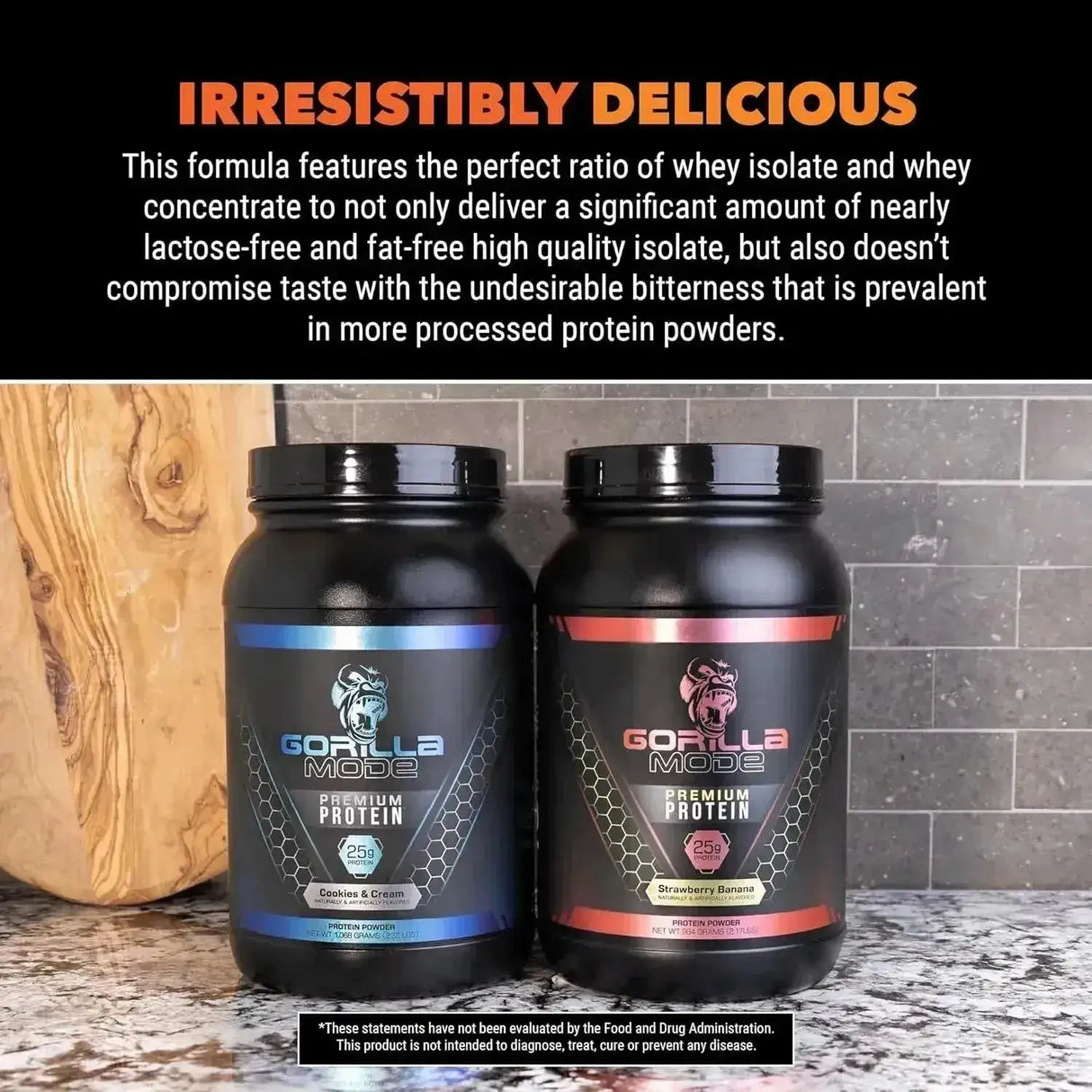 GORILLA MODE - Gorilla Mode Premium Whey Protein Cookies and Cream 1068Gr. - The Red Vitamin MX - Suplementos Alimenticios - {{ shop.shopifyCountryName }}