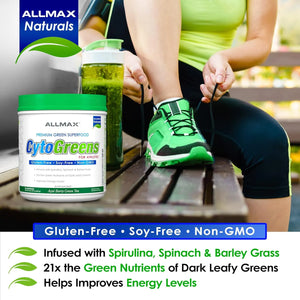 ALLMAX NUTRITION - ALLMAX Nutrition Cytogreens Super Greens Powder 30 Servicios Acai Berry Green Tea 267Gr. - The Red Vitamin MX - Suplementos Alimenticios - {{ shop.shopifyCountryName }}