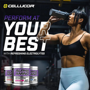 CELLUCOR - Cellucor Alpha Amino EAA & BCAA Powder 30 Servicios ICY Blue Razz 381Gr. - The Red Vitamin MX - Suplementos Alimenticios - {{ shop.shopifyCountryName }}