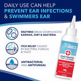 TROPICLEAN - TropiClean OxyMed Enzymatic Dog Ear Cleaner 4 Fl.Oz. - The Red Vitamin MX - Cuidado Del Oído De Perros - {{ shop.shopifyCountryName }}