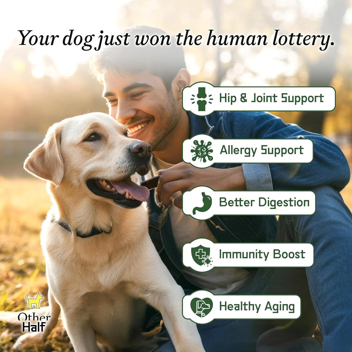 OTHER HALF - Other Half Everyday Dog Multivitamin Supplement 216Gr. - The Red Vitamin MX - Multivitamínicos Para Perros - {{ shop.shopifyCountryName }}