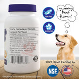 Health Thru Nutrition Dog-Vites CoQ10 for Dogs 60 Tabletas Masticables
