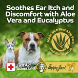 HAPPY JACK - HAPPY JACK Dog Ear Wipes with Aloe 100 Toallitas - The Red Vitamin MX - Cuidado Del Oído De Perros - {{ shop.shopifyCountryName }}