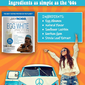 JAY ROBB - Jay Robb Vanilla Egg White Protein Powder 340Gr. - The Red Vitamin MX - Suplementos Alimenticios - {{ shop.shopifyCountryName }}