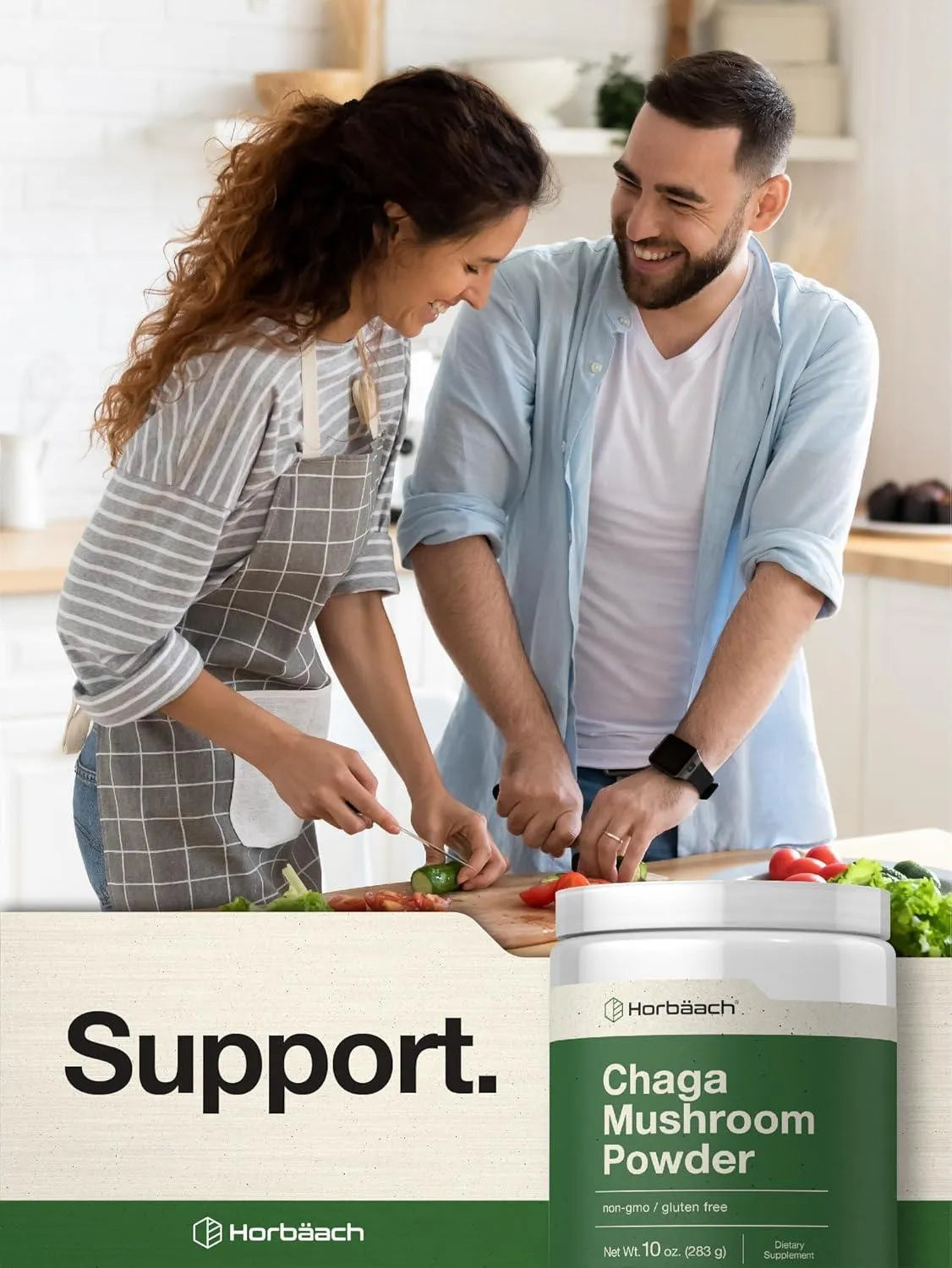 HORBAACH - Horbaach Chaga Mushroom Powder 283Gr. - The Red Vitamin MX - Suplementos Alimenticios - {{ shop.shopifyCountryName }}