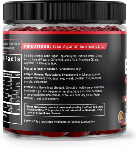 FORCE FACTOR - Force Factor Black Maca Gummies 60 Gomitas - The Red Vitamin MX - Suplementos Alimenticios - {{ shop.shopifyCountryName }}