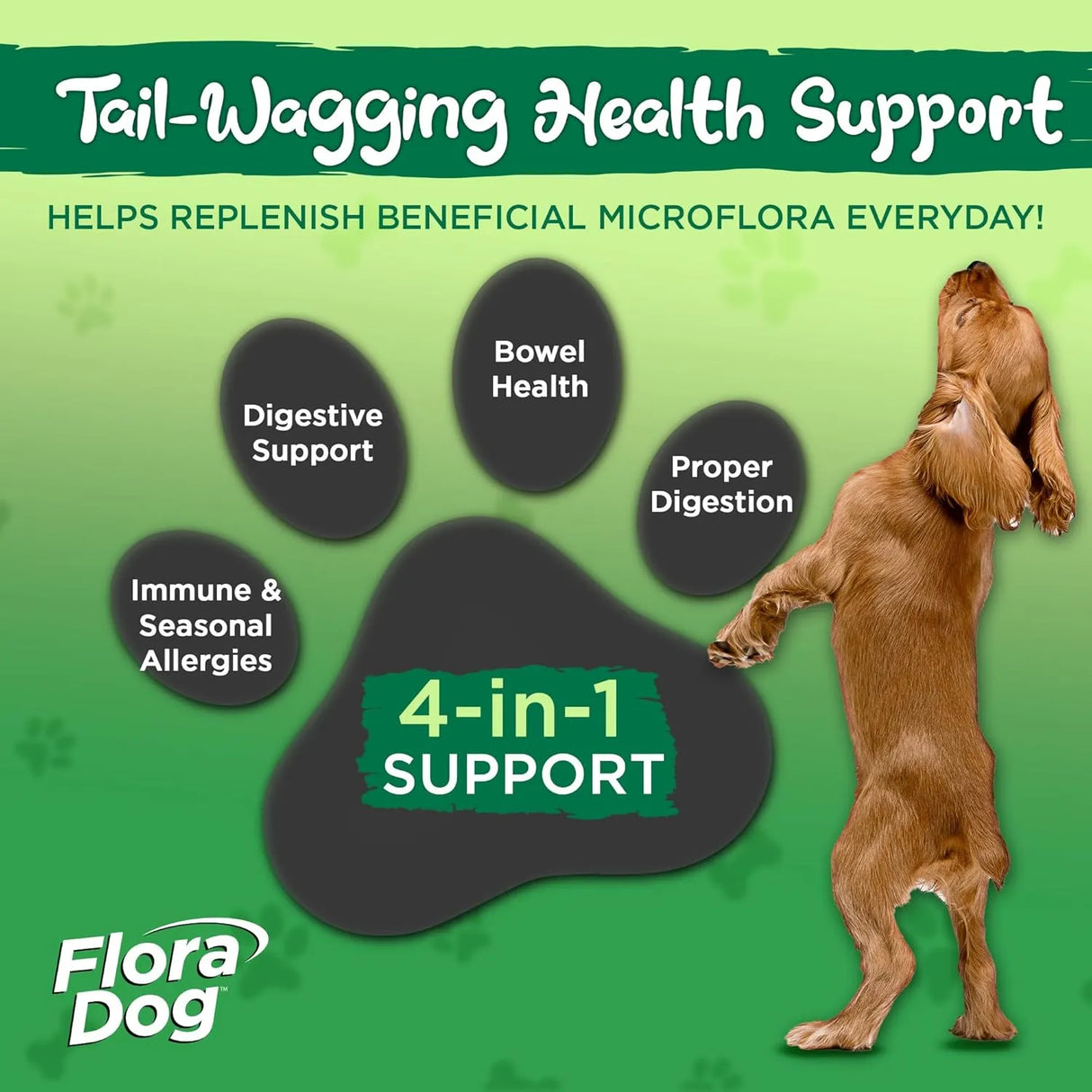 VITAL PLANET - Vital Planet Flora Dog Probiotic Powder 60 Servicios 222Gr. - The Red Vitamin MX - Probióticos Para Perros - {{ shop.shopifyCountryName }}