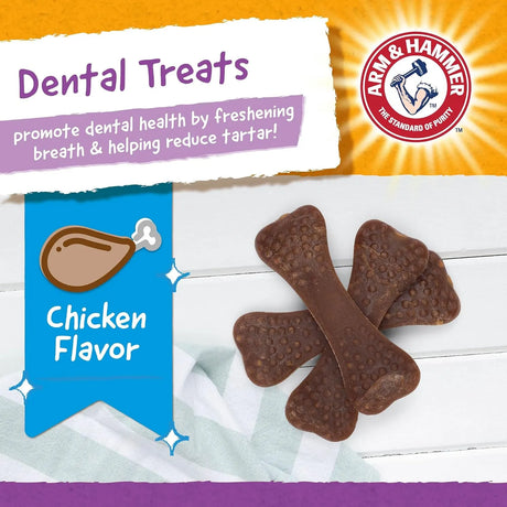 ARM & HAMMER - Arm & Hammer for Pets Nubbies Dental Treats for Dogs Chicken Flavor 8 Piezas - The Red Vitamin MX - Cuidado Dental Para Perros - {{ shop.shopifyCountryName }}