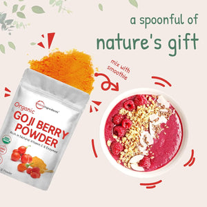 MICRO INGREDIENTS - Micro Ingredients Organic Goji Powder 454Gr. - The Red Vitamin MX - Suplementos Alimenticios - {{ shop.shopifyCountryName }}