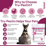 Doggy Naturals Tru-Pectin Anti-Diarrheal for Dogs & Cats 250 Tabletas