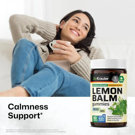 BIOKRAUTER - BIO KRAUTER Lemon Balm Gummies 1500Mg. 60 Gomitas - The Red Vitamin MX - Suplementos Alimenticios - {{ shop.shopifyCountryName }}