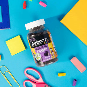 AIRBORNE - Airborne KIDS Elderberry + Zinc & Vitamin C Gummies 50 Gomitas - The Red Vitamin MX - Suplementos Alimenticios - {{ shop.shopifyCountryName }}