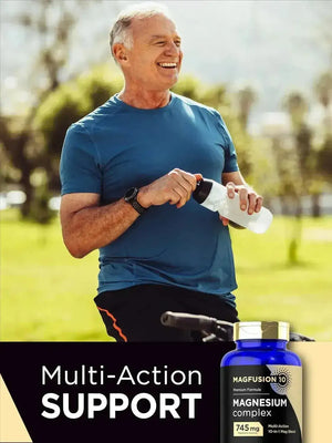MAGFUSION 10 - MAGFUSION 10 Magnesium Complex 745Mg. 120 Capsulas - The Red Vitamin MX - Suplementos Alimenticios - {{ shop.shopifyCountryName }}