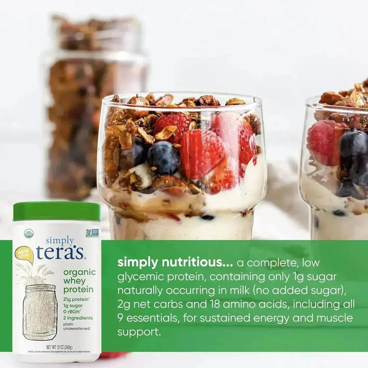 TERA'S - Tera's Whey Grass Fed Organic Whey Protein 340Gr. - The Red Vitamin MX - Suplementos Alimenticios - {{ shop.shopifyCountryName }}