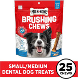 MILK BONE - Milk-Bone Original Brushing Chews Small/Medium Dogs 25 Piezas - The Red Vitamin MX - Cuidado Dental Para Perros - {{ shop.shopifyCountryName }}