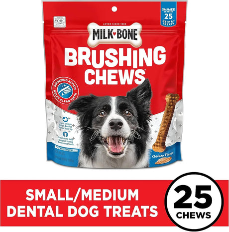 MILK BONE - Milk-Bone Original Brushing Chews Small/Medium Dogs 25 Piezas - The Red Vitamin MX - Cuidado Dental Para Perros - {{ shop.shopifyCountryName }}