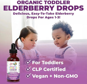 MARY RUTH ORGANICS - MaryRuth Organics Toddler Elderberry Syrup 1 Fl.Oz. - The Red Vitamin MX - Suplementos Alimenticios - {{ shop.shopifyCountryName }}