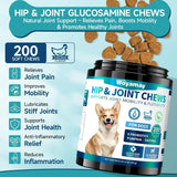 WOYAMAY - Woyamay Hip and Joint Supplement for Dogs 200 Masticables - The Red Vitamin MX - Cuidado De Cadera Y Articulaciones Para Perros - {{ shop.shopifyCountryName }}