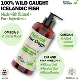 DELEY NATURALS - Deley Naturals Dog Fish Oil Icelandic 2X Omega 32 Fl.Oz. - The Red Vitamin MX - Aceite De Pescado Para Perros - {{ shop.shopifyCountryName }}