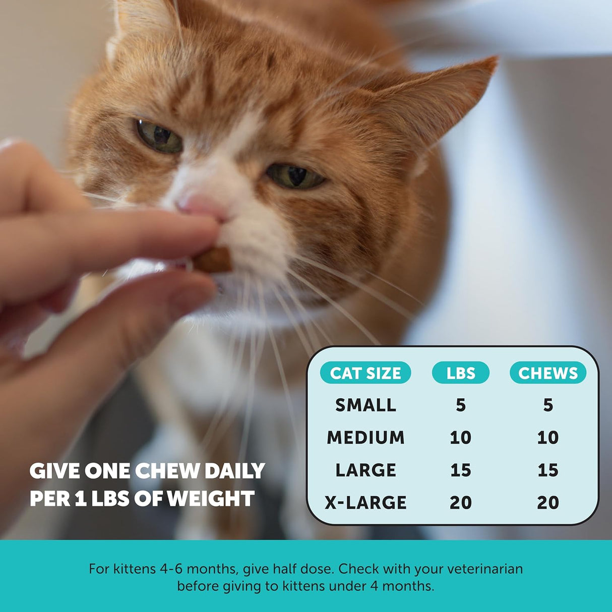 Pet Honesty Calming Chews for Cats Chicken 30 Masticables
