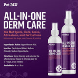 PET MD - Pet MD All-in-One Derm Care Hypochlorous Acid Spray for Dogs & All Pets 8 Fl.Oz. - The Red Vitamin MX - Remedios Para La Picazón De Perros - {{ shop.shopifyCountryName }}