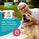 Only Natural Pet Get Up & Go Herbal Joint Support Supplement for Dogs 60 Masticables