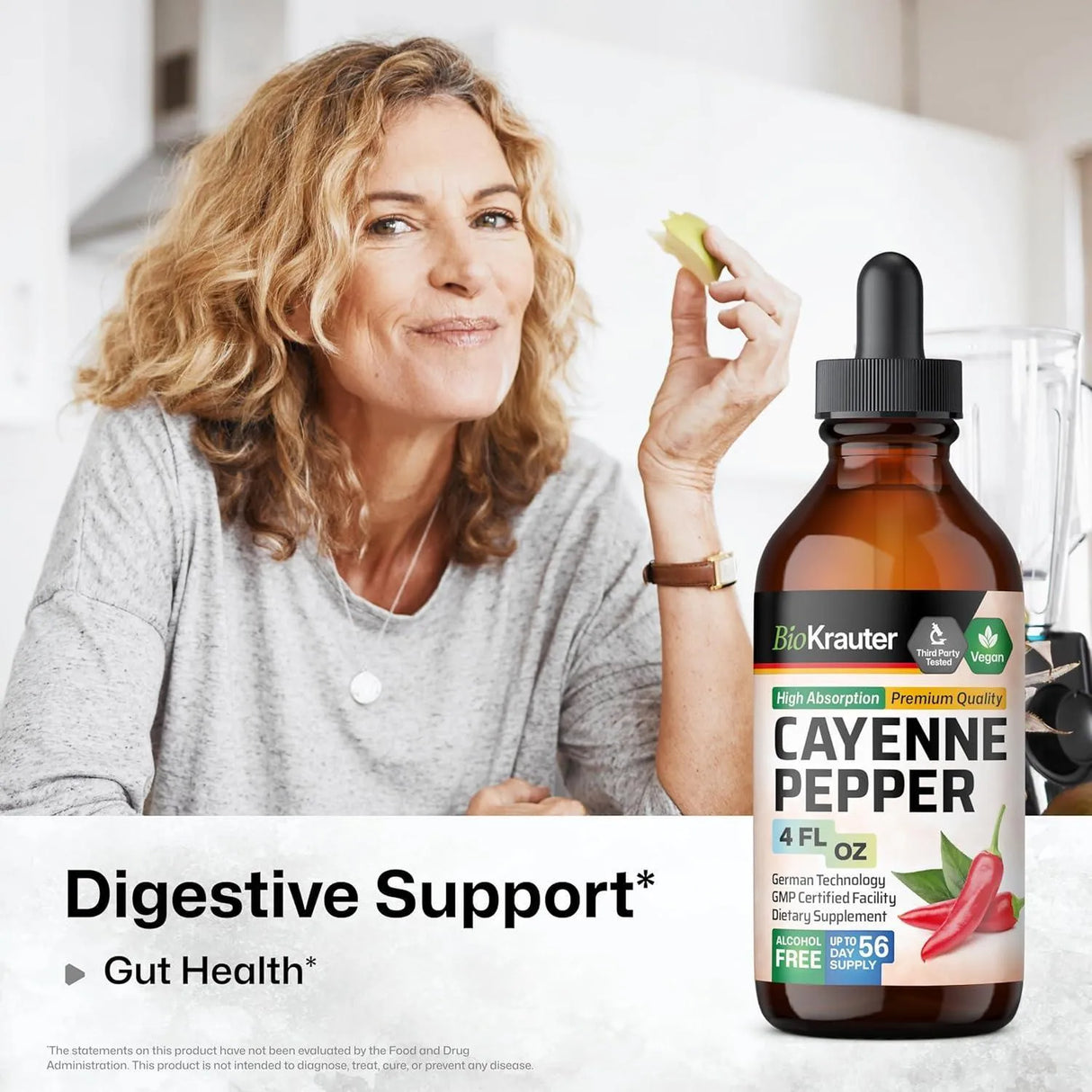 BIOKRAUTER - BIO KRAUTER Cayenne Pepper Tincture 4 Fl.Oz. - The Red Vitamin MX - Suplementos Alimenticios - {{ shop.shopifyCountryName }}