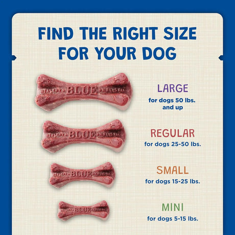 BLUE BUFFALO - Blue Buffalo Dental Bones Mini Natural Dental Chew Dog Treats 97 Piezas - The Red Vitamin MX - Cuidado Dental Para Perros - {{ shop.shopifyCountryName }}