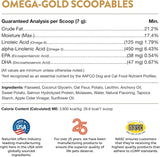 NaturVet Scoopables Omega-Gold Anchovy Oil & Salmon Supplement For Dogs and Cats 315Gr.