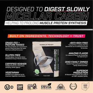 MUSCLE FEAST - Muscle Feast Micellar Casein Protein Vanilla 907Gr. - The Red Vitamin MX - Suplementos Alimenticios - {{ shop.shopifyCountryName }}