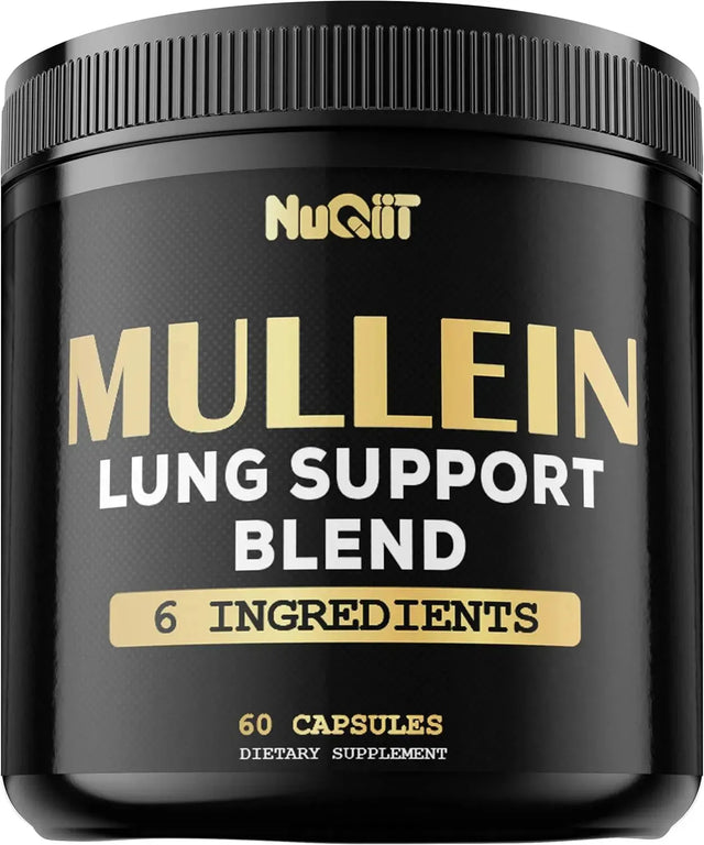 NUQIIT - NUQIIT Mullein Leaf 1000Mg. 60 Capsulas - The Red Vitamin MX - Suplementos Alimenticios - {{ shop.shopifyCountryName }}