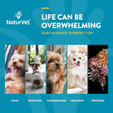 NATURVET - NaturVet Quiet Moments Calming Aid Dog Supplement 70 Masticables - The Red Vitamin MX - Relajantes Para Perros - {{ shop.shopifyCountryName }}