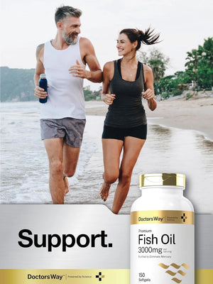 DOCTOR'S WAY - Doctor's Way Fish Oil 3000Mg. 150 Capsulas Blandas - The Red Vitamin MX - Suplementos Alimenticios - {{ shop.shopifyCountryName }}